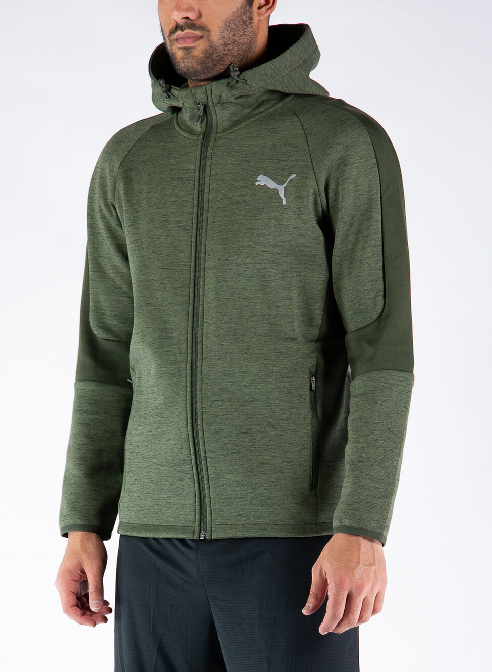 PUMA FELPA FULL ZIP EVOSTRIPE, PUMA-585811-107905