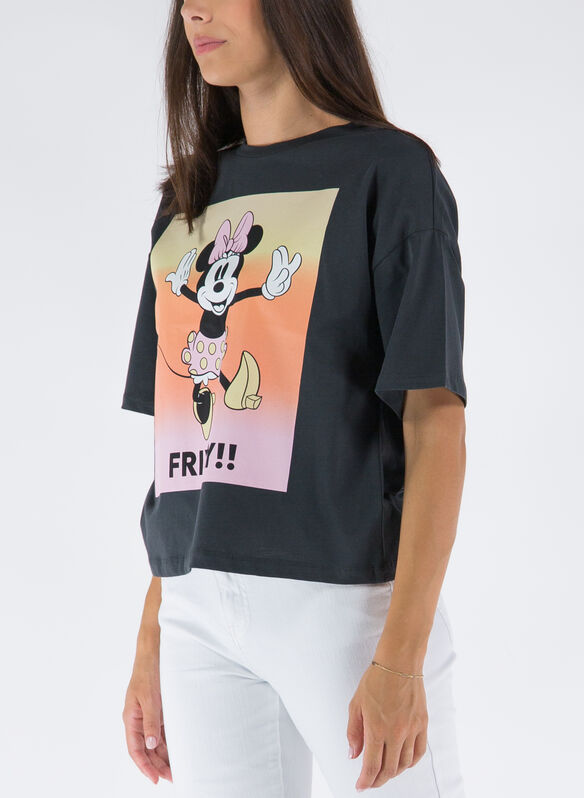 T-SHIRT MINNIE CROPPED, FRIDAY, medium