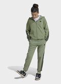 PANTALONE FUTURE ICON 3 STRIPES RAGAZZA, GREEN, thumb