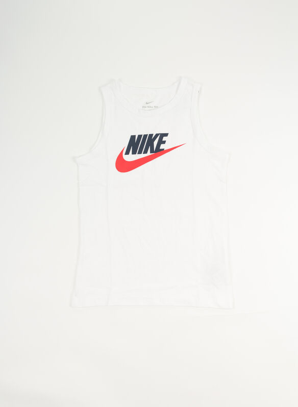 CANOTTA LOGO SWOOSH RAGAZZO, 100 WHT, medium