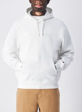 FELPA  HOODIE CON RICAMO LOGO, WW036 GHIACCIO, thumb