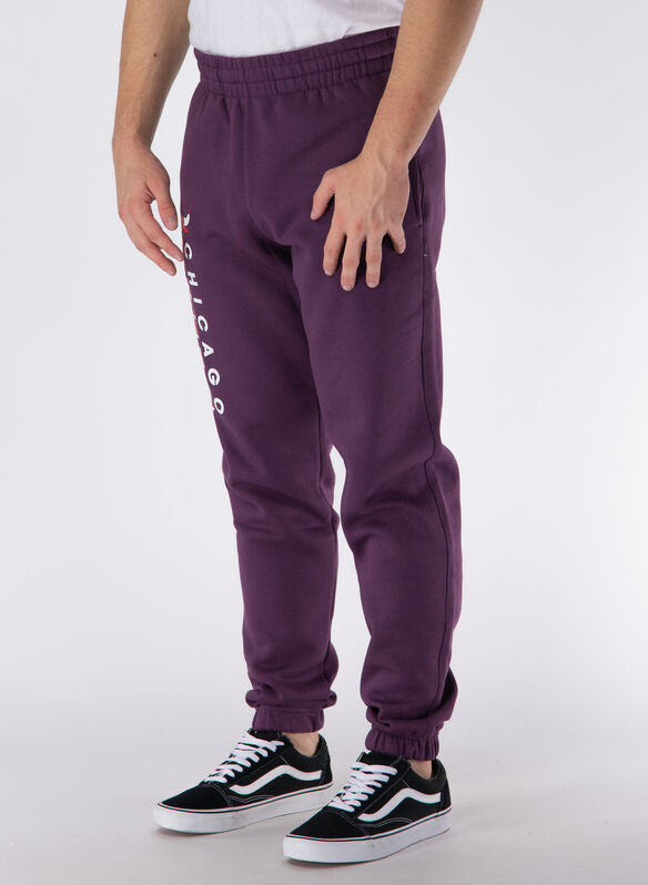 PANTALONE NBA CHICAGO BULLS, VIOLET, medium