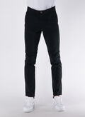 PANTALONE MARCO BOWIE CHINO, BLACK, thumb