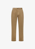 PANTALONE CARGO IN VELLUTO, 16 BEIGE, thumb