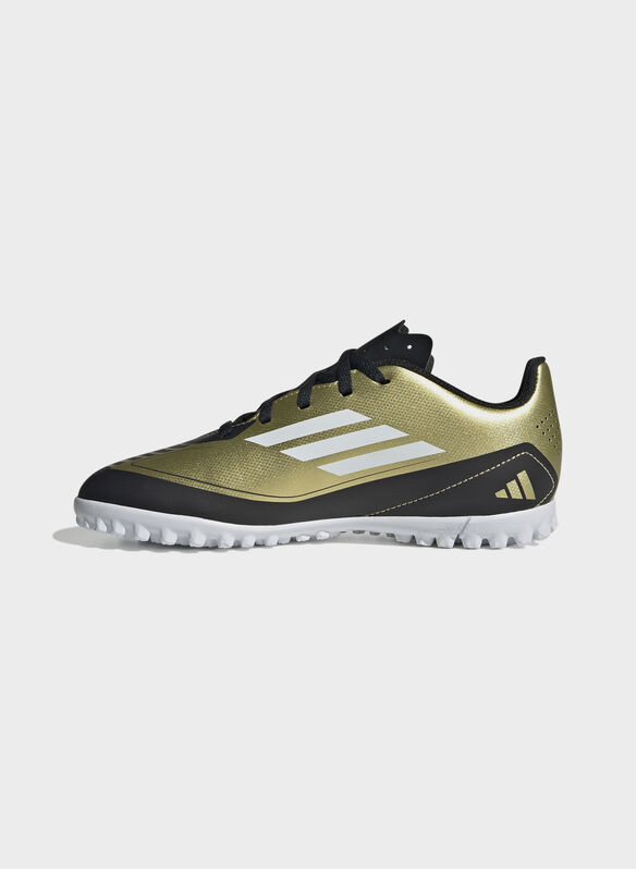 SCARPA F50 MESSI CLUB TF RAGAZZO, BLKGOLD, medium