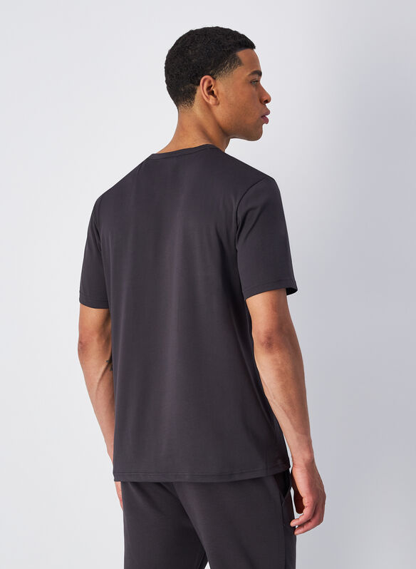 T-SHIRT IN JERSEY QUICK-DRY, ES503 ANTRACITE, medium