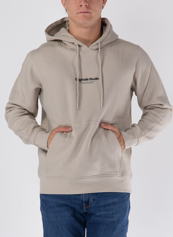 FELPA HOODIE ORIGINAL STUDIO, MOONBEAM PANNA, medium