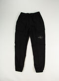 PANTALONE CARGO RAGAZZO, BEH BLK, thumb