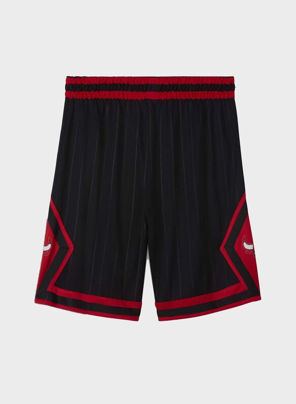 SHORTS NBA CHICAGO BULLS, 010 BLKRED, medium