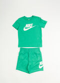 COMPLETINO T-SHIRT + SHORT CLUB TEE BIMBO, E5D GREEN, thumb