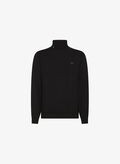 MAGLIONE DOLCEVITA RASATO, 11 BLK, thumb