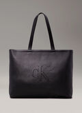 BORSA SHOPPER TOTE, BEH BLK, thumb