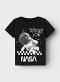 T-SHIRT ABRAM NASA, BLACK, thumb