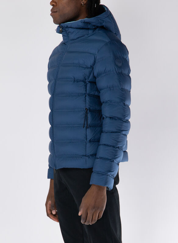 PIUMINO CON TRAPUNTATURA, 674 DARK BLUE POLAR, medium