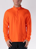 FELPA AMARILLO 1/2 ZIP, 237 ORANGE, thumb