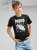 T-SHIRT ESSENTIAL LOGO LAB RAGAZZO, 01 BLK, thumb