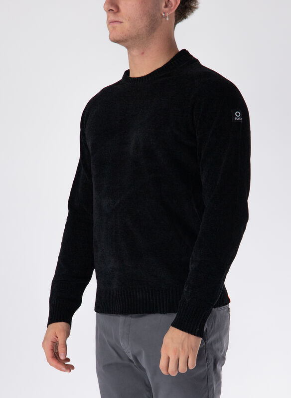 MAGLIONE CARLOS IN CINIGLIA, BLACK, medium