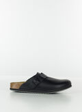 SANDALO BOSTON IN PELLE NATURALE, BLACK, thumb