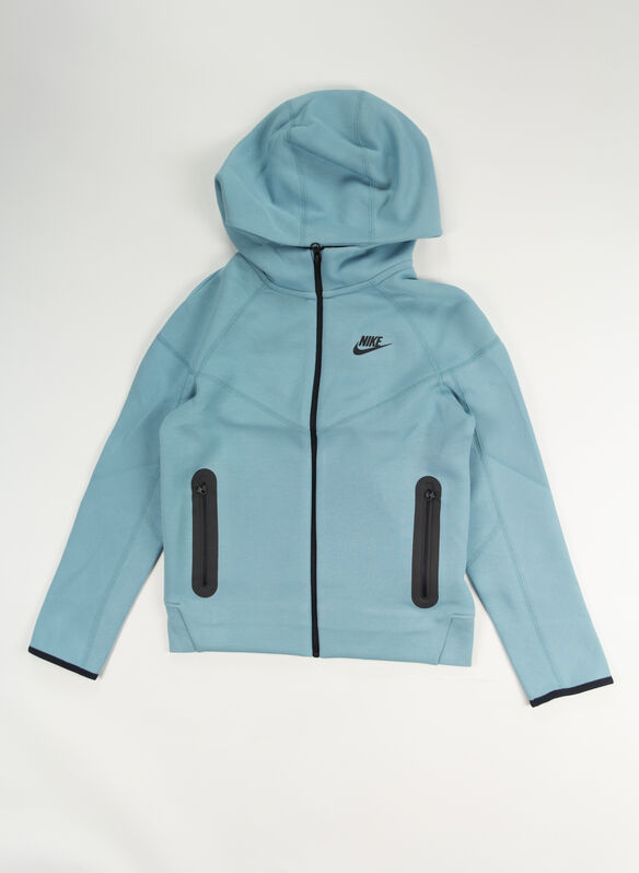 FELPA FULL ZIP TECH FLEECE JUNIOR, 464 DENIM, medium