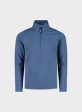 MAGLIA SECOND LAYER IN SOFTECH RAGAZZO, N825 BLUE STONE, thumb