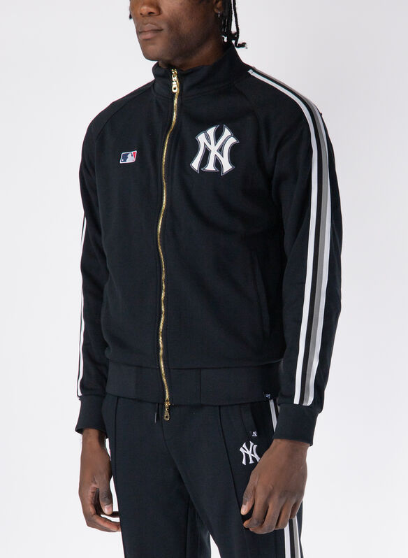 FELPA NY FULL ZIP, BLACK, medium