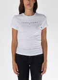 T-SHIRT CON LOGO, YBR WHT, thumb