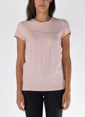 T-SHIRT CON LOGO BORCHIETTE, 14BQ ROSE, thumb