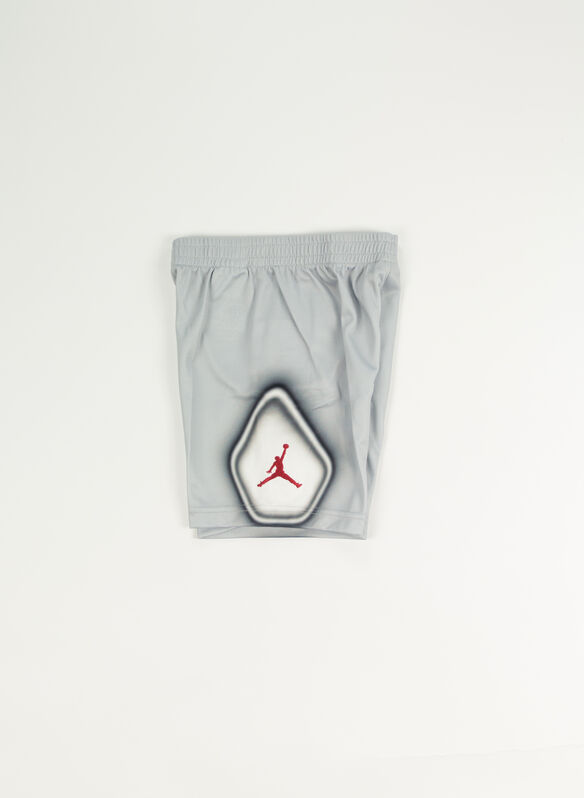 COMPLETO T-SHIRT + SHORT JORDAN AIR HEAT MAP BAMBINO, G3A GREY RED, medium